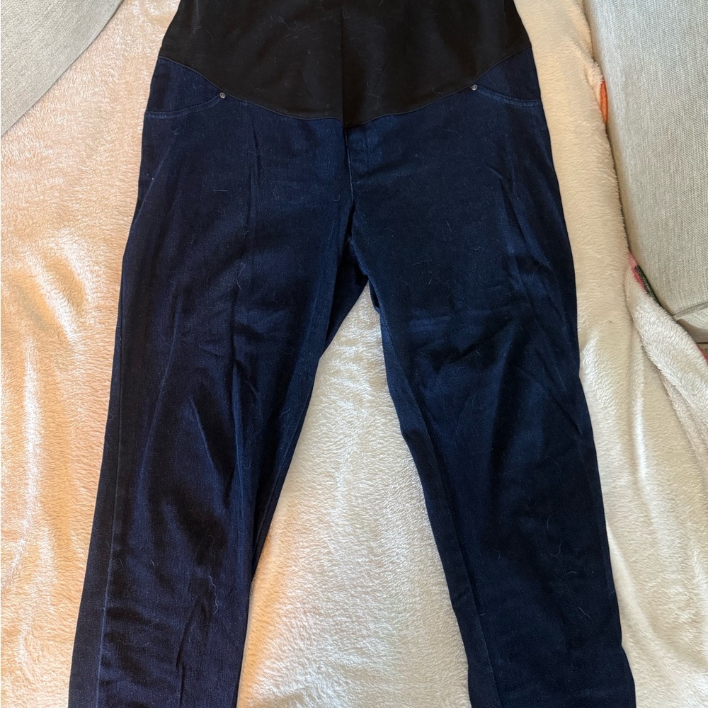 Time and Tru Blue Maternity Pants